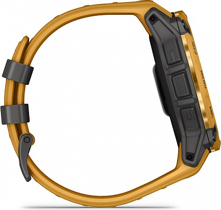 Смарт-часы Garmin Instinct 3 Solar Sunburst with Sunburst/Gray Silicone Limited edition, 50 мм, Оранжевый детальное изображение - 3