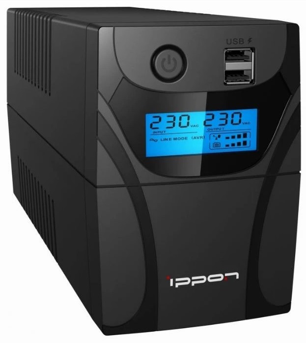 ИБП Ippon Back Power Pro II 800 детальное изображение - 1
