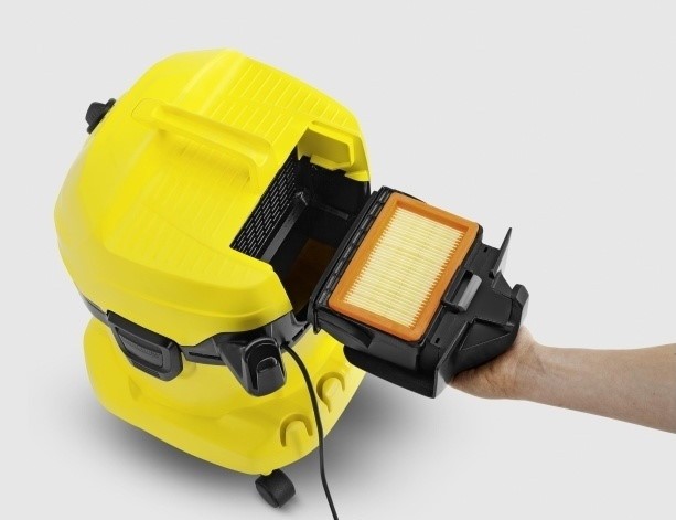 Пылесос Karcher WD 4, Желтый детальное изображение - 3