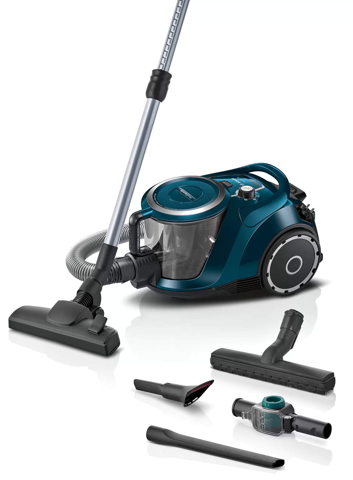 Пылесос Bosch BGS 41FAM, Синий детальное изображение - 3