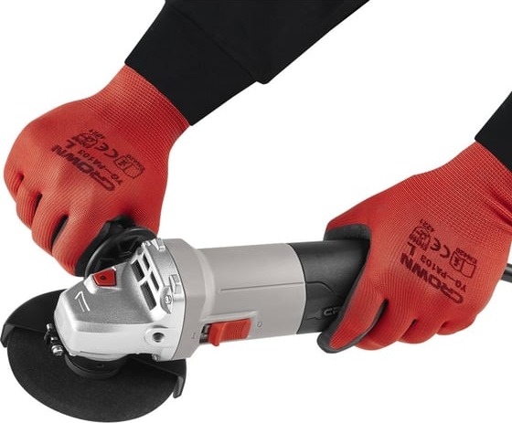 Угловая шлифовальная машина CROWN CT13502-125V, 125 мм, 0-11000 об/мин, 1010 Вт детальное изображение - 7