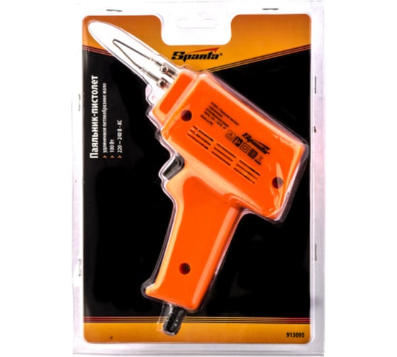 Паяльник SPARTA с удлинённым петлеобразным жалом, 220 В 913095, 100 Вт детальное изображение - 4