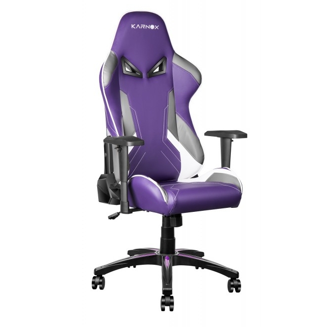 Игровое кресло KARNOX HERO Helel Edition, Серый/Фиолетовый детальное изображение - 3
