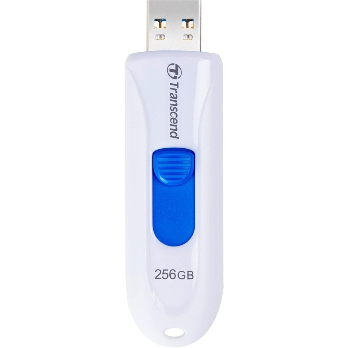 USB Flash накопитель Transcend JetFlash 790 (TS256GJF790W) 256 ГБ, белый детальное изображение - 1