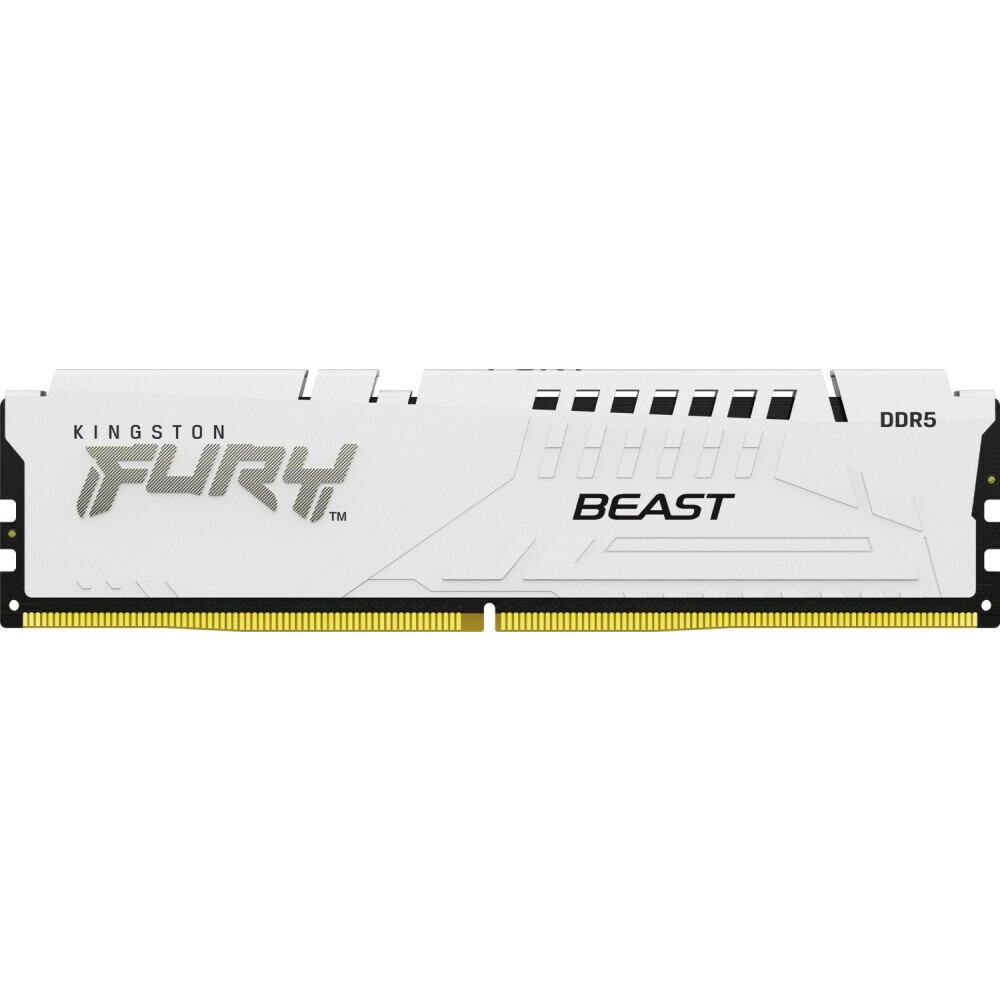 Оперативная память Kingston Fury Beast White DDR5 5200MHz, KF552C40BW-32, 32 Гб детальное изображение - 1