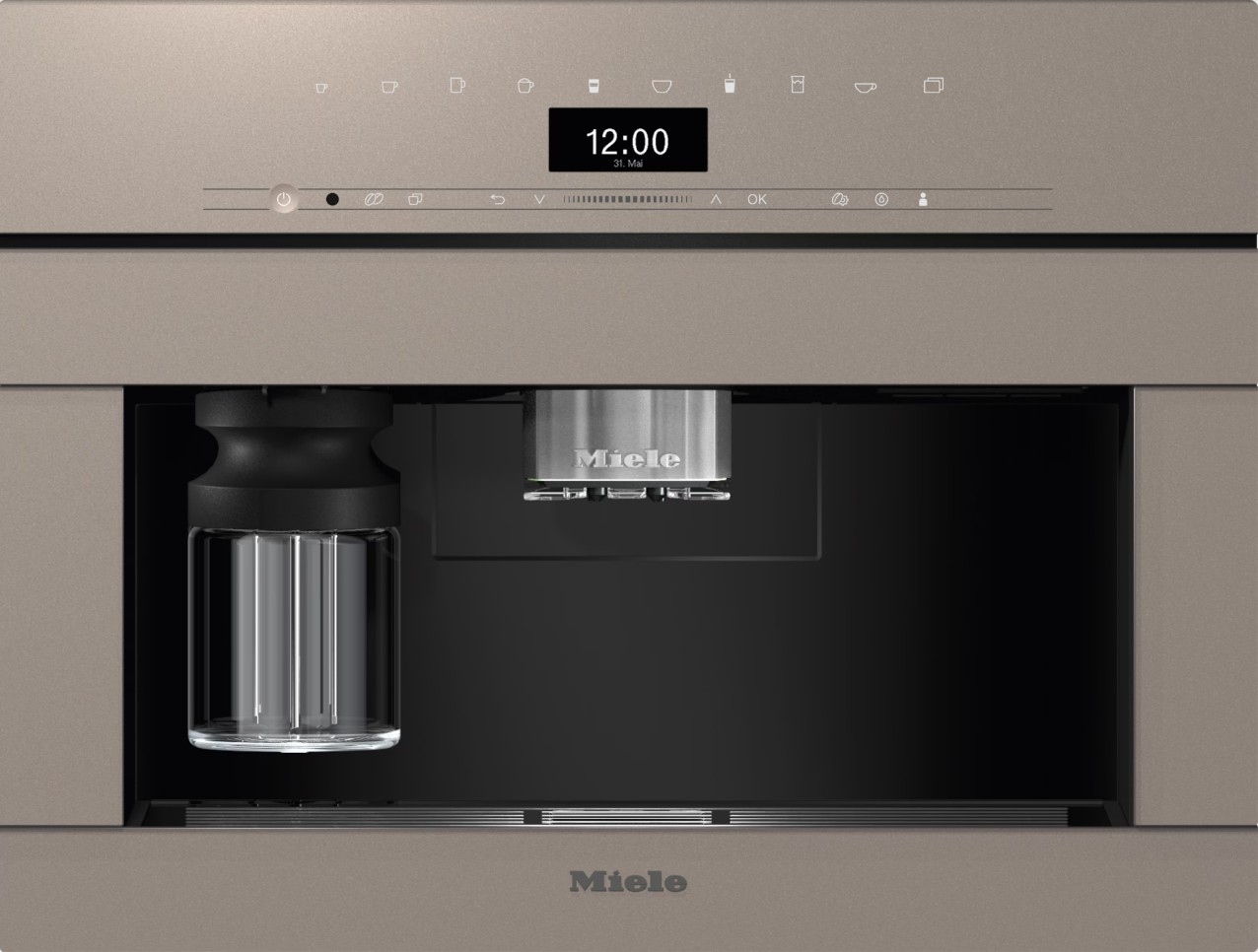 Встраиваемая кофемашина Miele CVA7440 OBSW, Черный обсидиан детальное изображение - 3