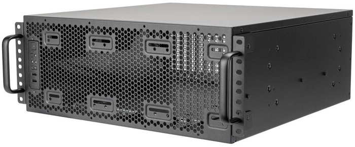 Серверный корпус Silverstone SST-RM4A, без БП, Черный №1