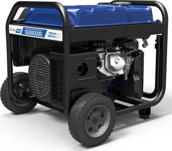 Генератор бензиновый ТСС SGG 8000Ei 060034, 7 кВт, Синий детальное изображение - 6
