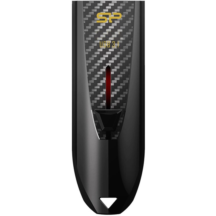 USB Flash накопитель Silicon Power Blaze B25 (SP008 ГБUF3B25V1K) 8 ГБ, черный детальное изображение - 1