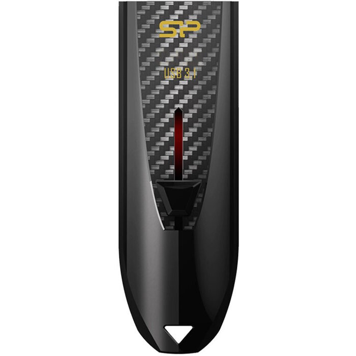 USB Flash накопитель Silicon Power Blaze B25 (SP008 ГБUF3B25V1K) 8 ГБ, черный №1
