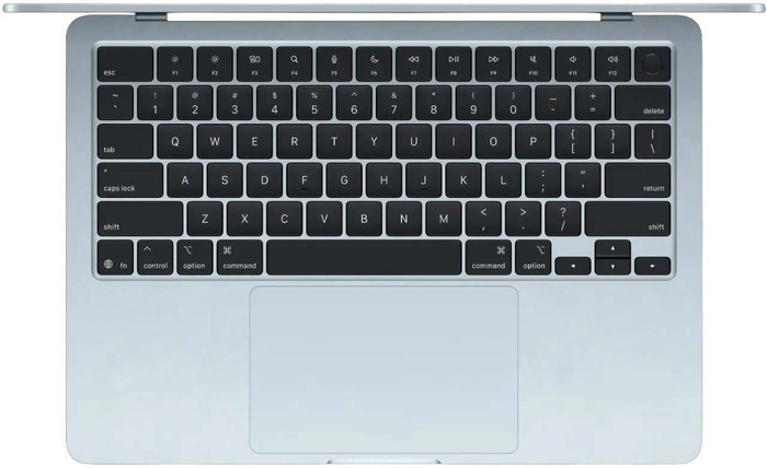 Ноутбук Apple MacBook Air 13 2026 на M5, RAM 24 ГБ, Небесно-голубой, SSD 1 ТБ, Apple graphics 10-core №2