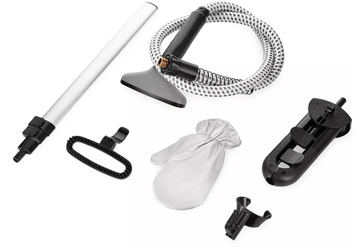 Отпариватель Kitfort КТ-9157, Серый/оранжевый №9