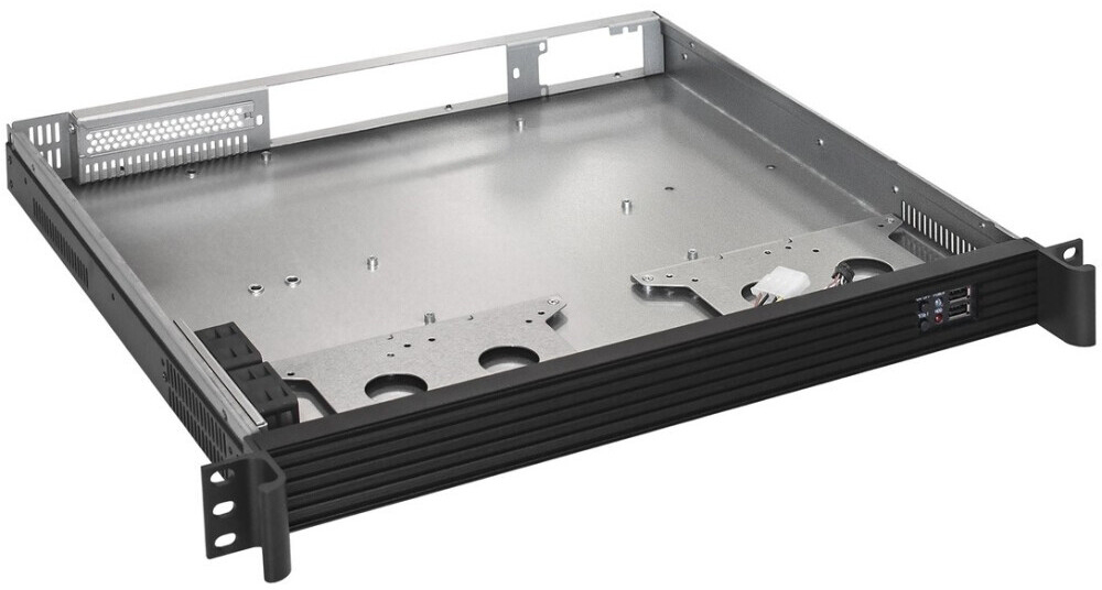 Серверный корпус ExeGate Pro 1U390-01, без БП, Черный детальное изображение - 3