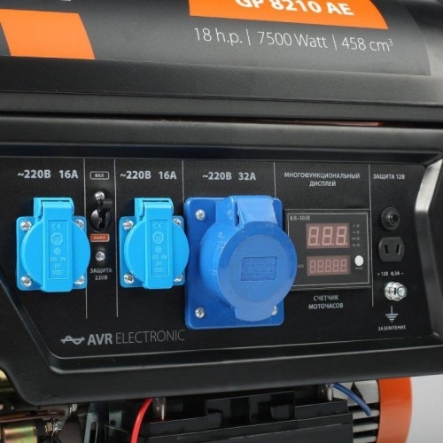 Генератор бензиновый PATRIOT GP 8210 AE 474101705, 7 кВт, Черный детальное изображение - 4