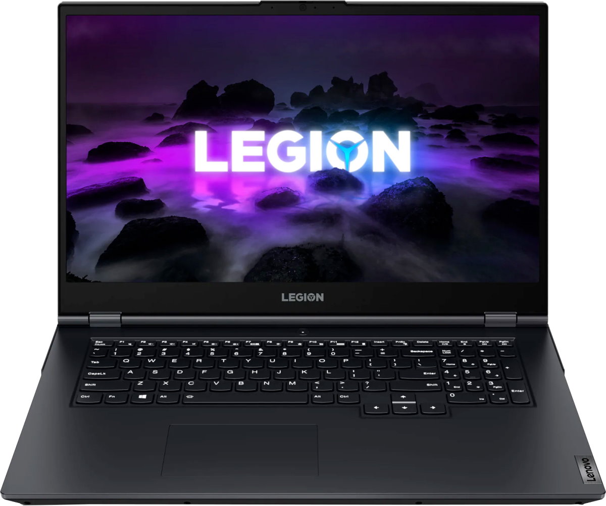 Ноутбук Lenovo Legion 5 17ITH6H, 82JM002LRU, RAM 16 ГБ, SSD 1 ТБ, Черный детальное изображение - 1
