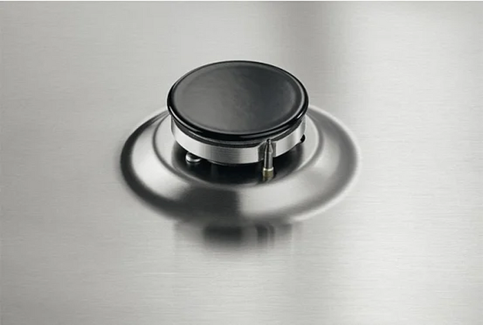 Газовая варочная панель Electrolux GPE 363 RCW, Бежевый №2