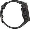 Смарт-часы Garmin Fenix 8 AMOLED Sapphire DLC, 43 мм, угольно-черный, пепельно-серый ремешок вариант - 6
