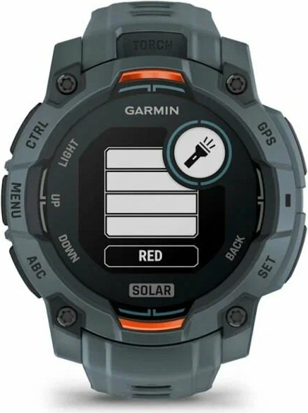Смарт-часы Garmin Instinct 3 Solar, 45 мм, Серый детальное изображение - 5