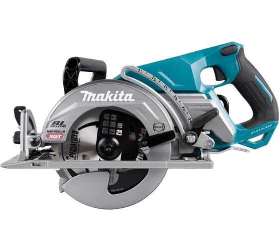 Дисковая пила Makita XGT BL без аккумулятора и ЗУ RS001GZ, 185 мм, 6400 об/мин детальное изображение - 1