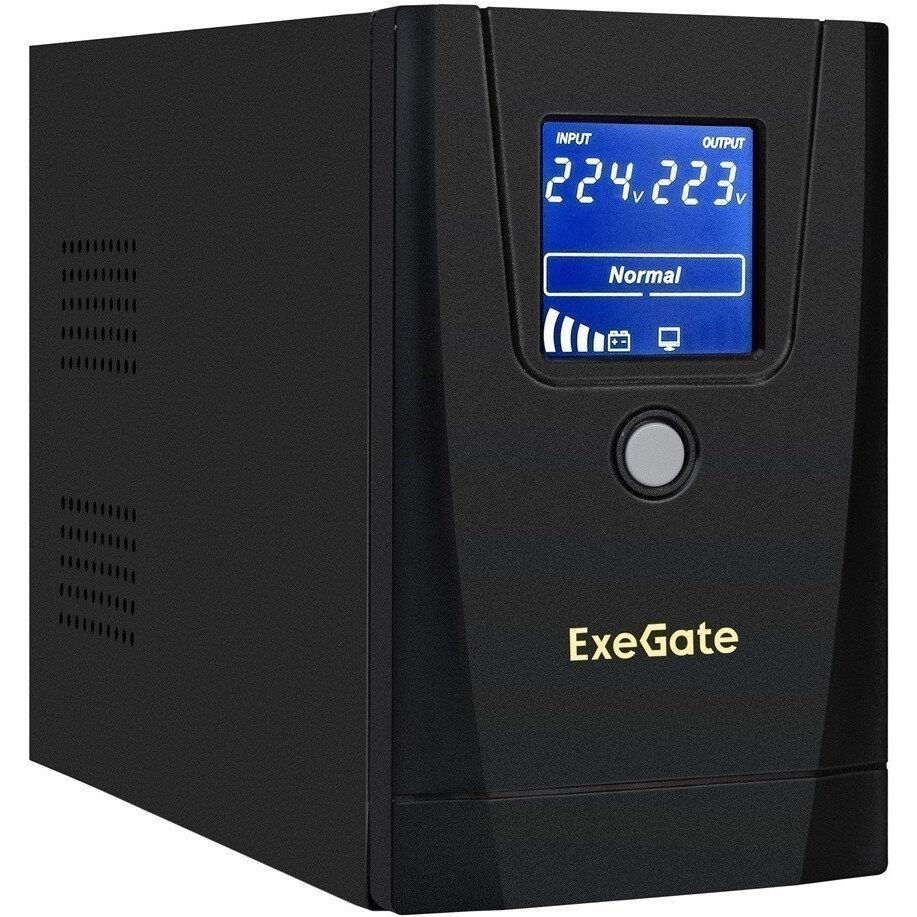 ИБП ExeGate SpecialPro Smart LLB-1000.LCD.AVR.1SH.2C13.RJ.USB детальное изображение - 1