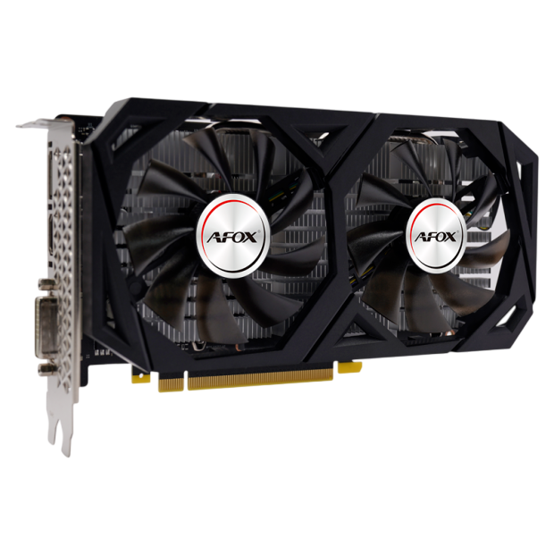Видеокарта AFOX NVIDIA GeForce GTX 1660 Ti, AF1660TI-6144D6H7-V4, 6 ГБ, Черный детальное изображение - 3