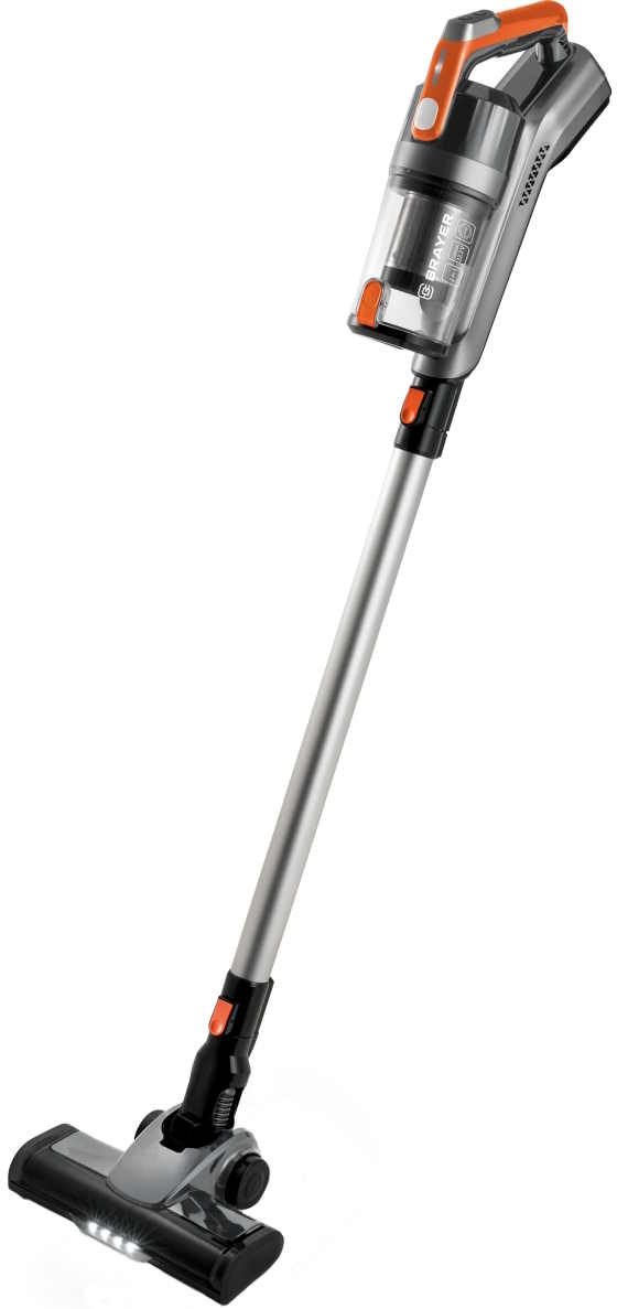 Пылесос вертикальный Brayer BR4267, Серебристый детальное изображение - 1