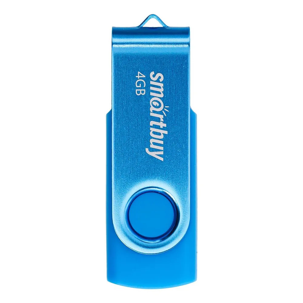USB Flash накопитель SmartBuy Twist (SB004 ГБ2TWB) 4 ГБ, синий детальное изображение - 1