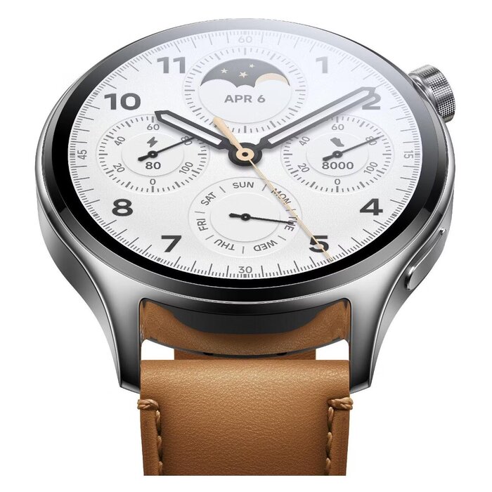 Умные часы Xiaomi Watch S1 Pro, 46 мм, Серебристый №5