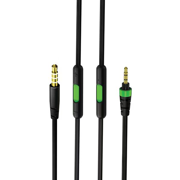Проводные наушники Razer Kraken Mobile, Зеленый детальное изображение - 3