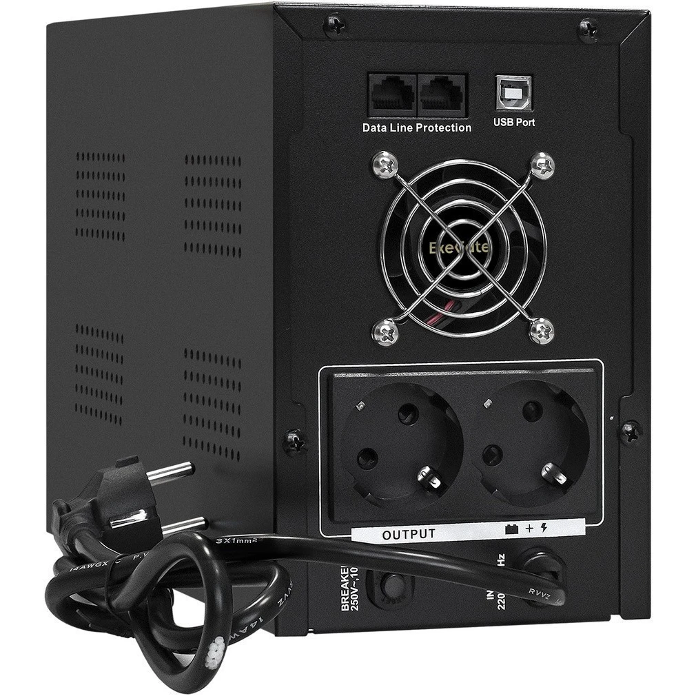 ИБП ExeGate SpecialPro UNB-2200.LED.AVR.2SH.RJ.USB детальное изображение - 2