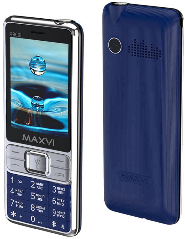Мобильный телефон MAXVI X900i, 32 Мб, Черный, Dual mini-SIM детальное изображение - 3