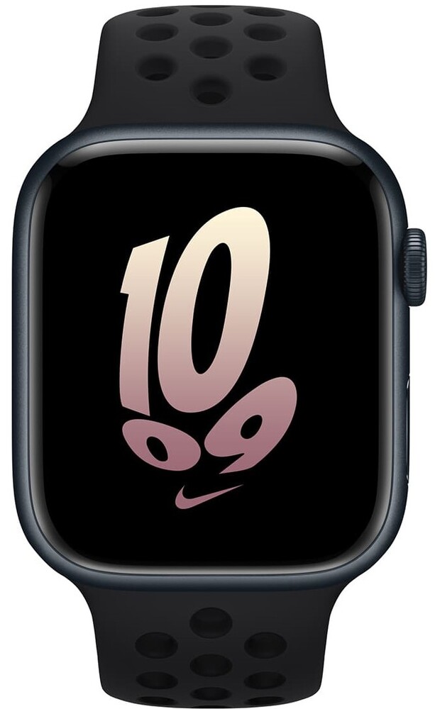 Умные часы Apple Watch Series 8 Nike Sport Band Aluminum Case, 45 мм, Темная ночь №2