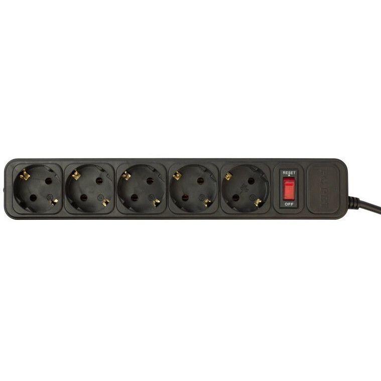 Сетевой фильтр PC PET AP01006-3-B, 3 м, Черный детальное изображение - 2