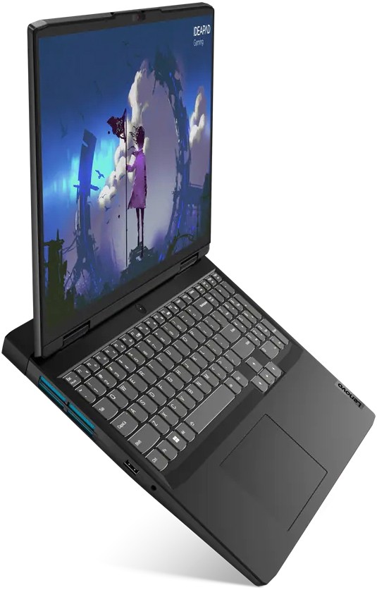 Ноутбук Lenovo IdeaPad Gaming 3 16IAH7, 82SA0080RM, RAM 16 ГБ, SSD 512 ГБ, Серый детальное изображение - 5