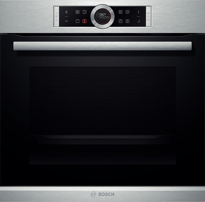 Духовой шкаф Bosch HBG 655BS1, серый №1