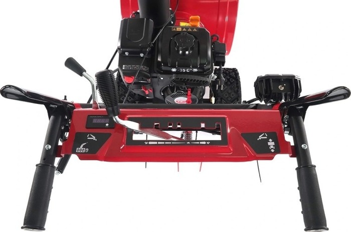 Снегоуборочная машина ИНТЕРСКОЛ СМБ-61/7ЭФ 781.0.1.70, 7 л.с., 5200 Вт, Красный №9