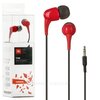Проводные наушники JBL T100, Красный вариант - 3