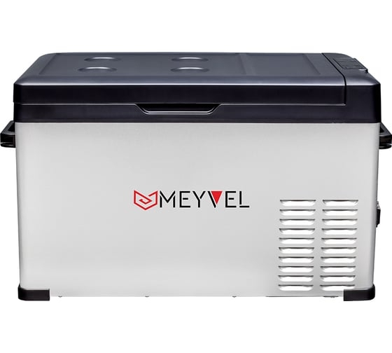 Автомобильный компрессорный холодильник Meyvel AF-B30, 970018, 12/24 В, Серебристый №8