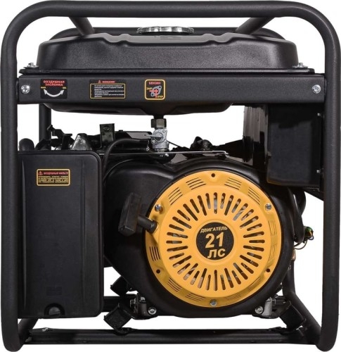 Генератор бензиновый HUTER DY13000L 64/1/78, 9.6 кВт, Черный детальное изображение - 5