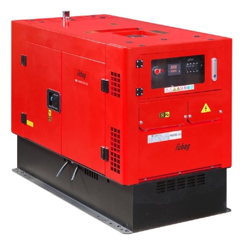 Генератор дизельный с воздушным охлаждением FUBAG DS 15000 DAC ES 646227, в кожухе, 11 кВт, Красный детальное изображение - 1