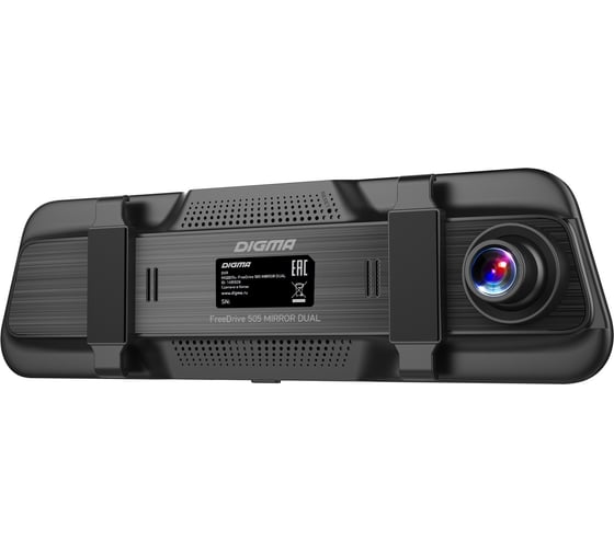 Видеорегистратор DIGMA MS8336N FreeDrive 505 Mirror Dual, 2-х канальный, 1920x1080 Full HD dpi, MicroSD, 256 ГБ, Черный детальное изображение - 6