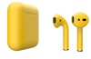 Беспроводные наушники Apple AirPods 2, Матовый желтый вариант - 1