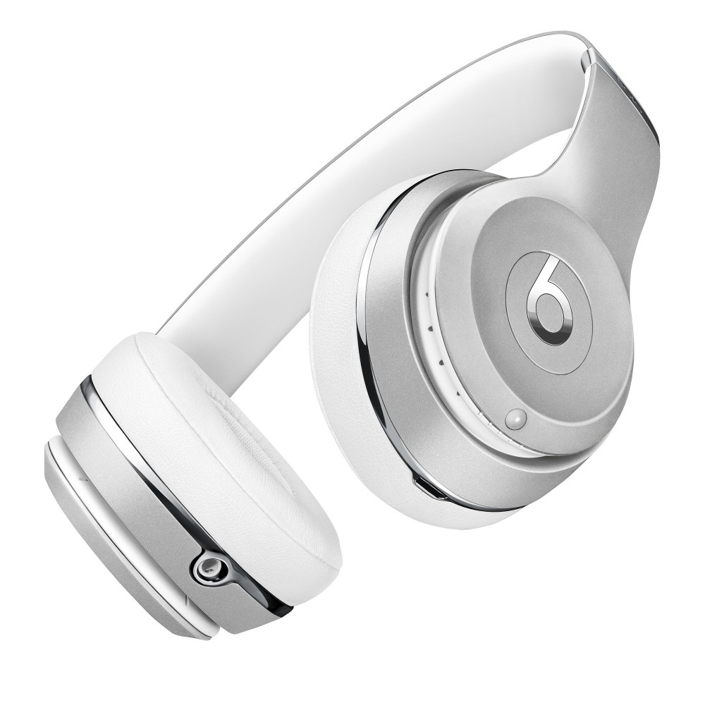 Беспроводные наушники Beats Solo3 Wireless, Серебристый детальное изображение - 4