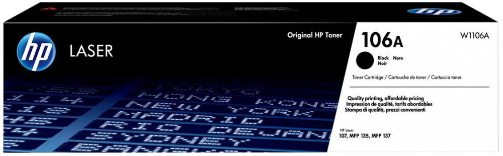 Картридж HP 106A W1106A  детальное изображение - 1