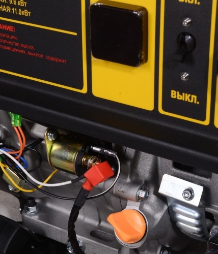 Генератор бензиновый HUTER DY13000LX 64/1/79, 9.6 кВт, Черный детальное изображение - 9