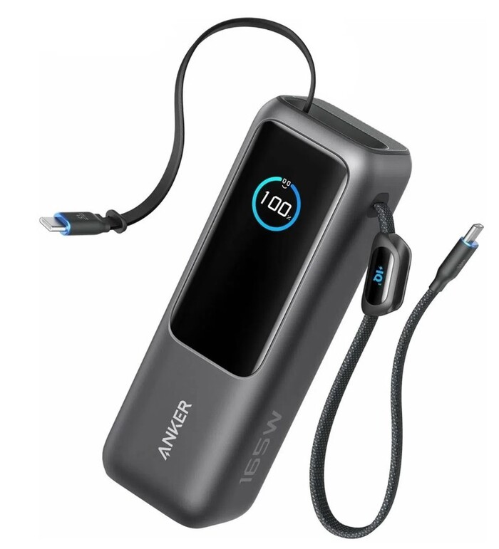 Внешний аккумулятор Anker A1695H11 165 Вт, 25000 мАч, Серый №1