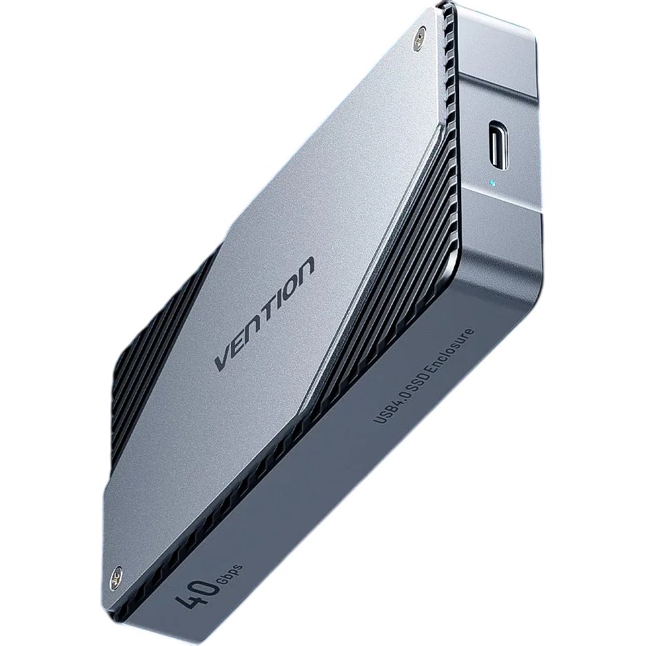 Внешний корпус для SSD M.2 Vention KPZH0, Серебряный детальное изображение - 1