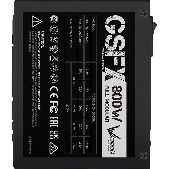 Блок питания Formula GSFX-800, 800 Вт №4