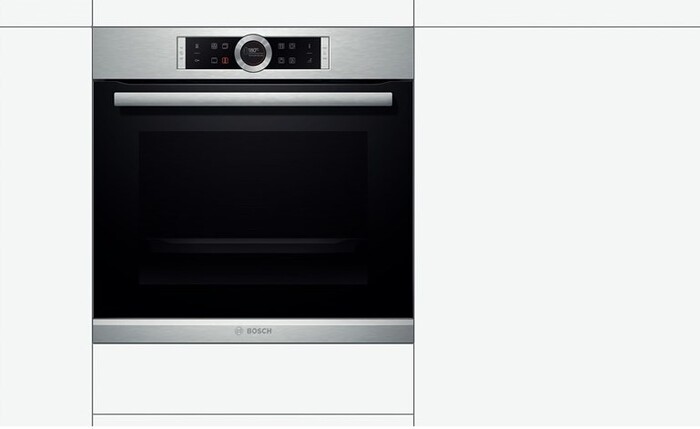 Духовой шкаф Bosch HBG 655BS1, серый №5