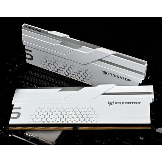 Оперативная память Acer Predator Hermes White RGB DDR5 6400MHz, BL.9BWWR.390, 2x16 Гб KIT, 32 Гб детальное изображение - 2
